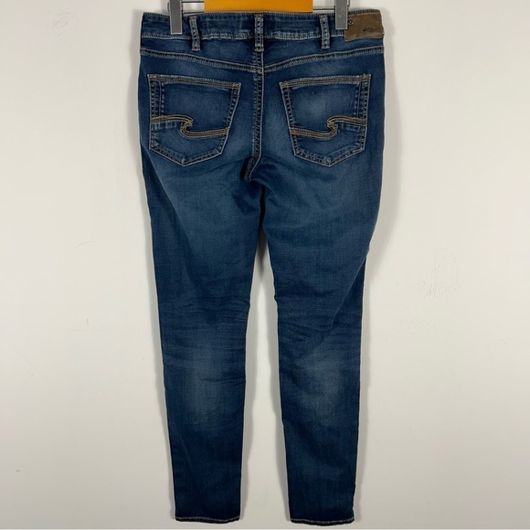 Silver aiko high skinny Jeans 30x30 - Picture 3 of 10